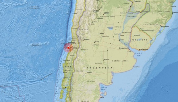  Sismo de magnitud 5,1 sacude la zona central de Chile