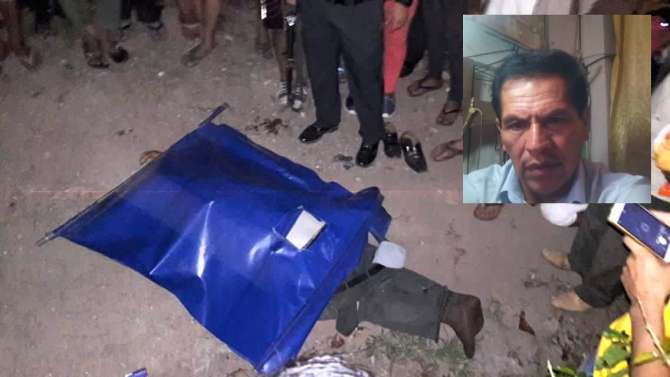  Asesinan de cinco impactos de bala a ex alcalde de Nueva Cajamarca