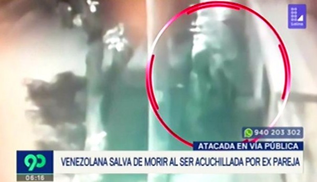 Mujer se recupera tras ser acuchillada por su ex pareja en plena calle de Trujillo