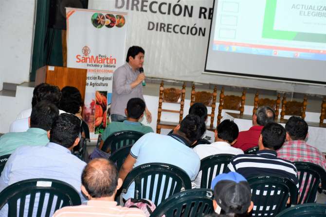 Agroideas cofinanciará planes de negocios a 45 organizaciones de San Martín