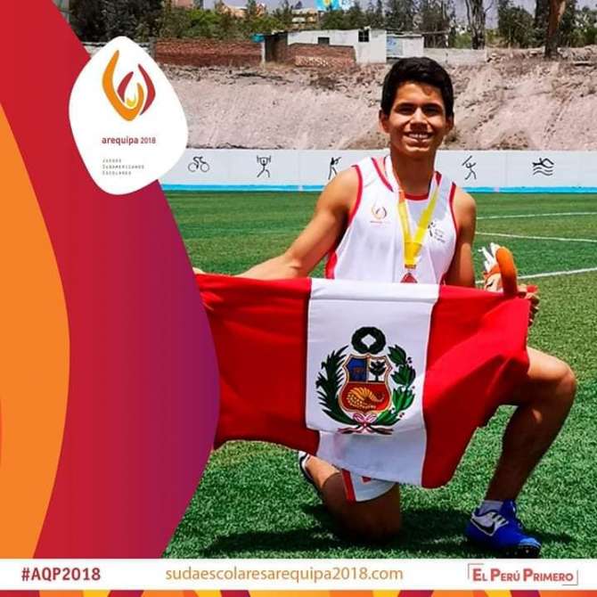  Estudiante Lameño es campeón Sudamericano en Salto Largo