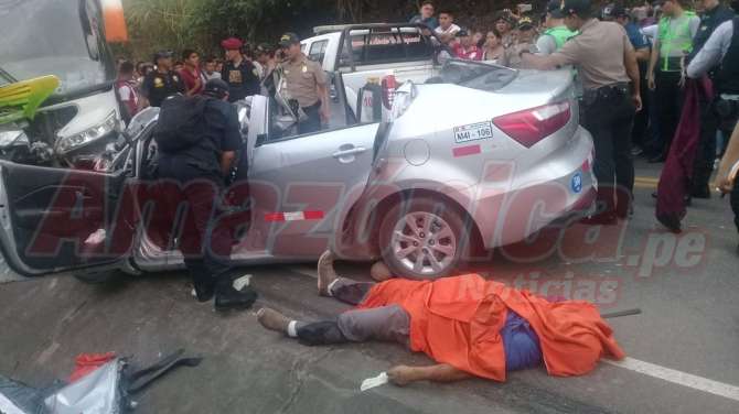  Futbolistas mueren en accidente de tránsito en carretera Fernando Belaunde Terry