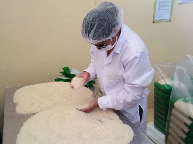  Entregan 810 toneladas de arroz fortificado a  instituciones educativas públicas en San Martín