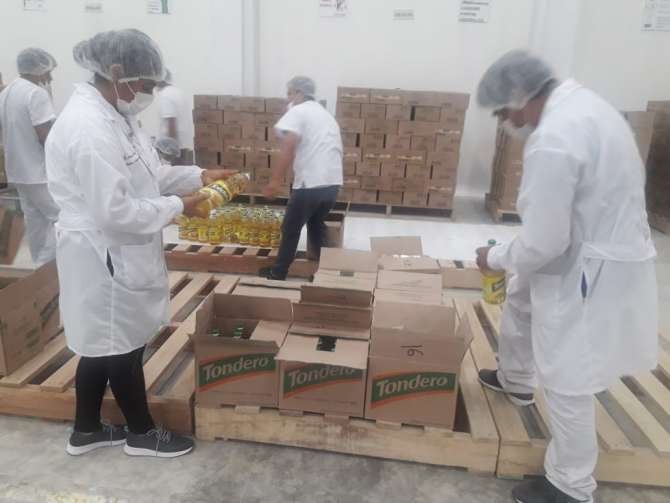 Distribuyen 594 toneladas de nutritivos y variados alimentos a colegios públicos en San Martín