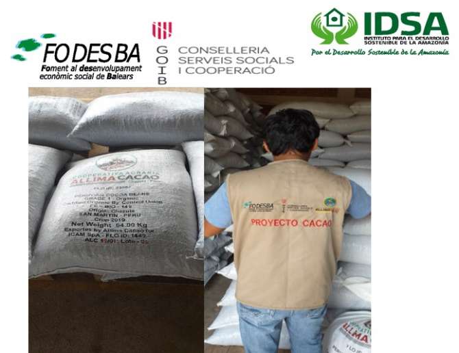  Con apoyo del gobierno de las islas Balears – España ejecutan proyecto cacao para el fortalecimiento de la cooperativa agraria Allima Cacao