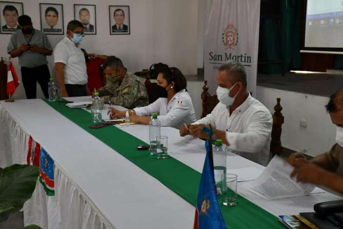  Comando Regional COVID de San Martín toma acciones frente a la tercera ola de la pandemia