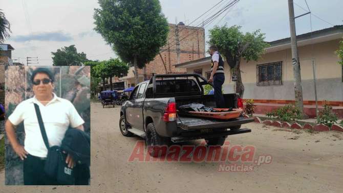  De un disparo en el abdomen asesinan a cambista en Tarapoto
