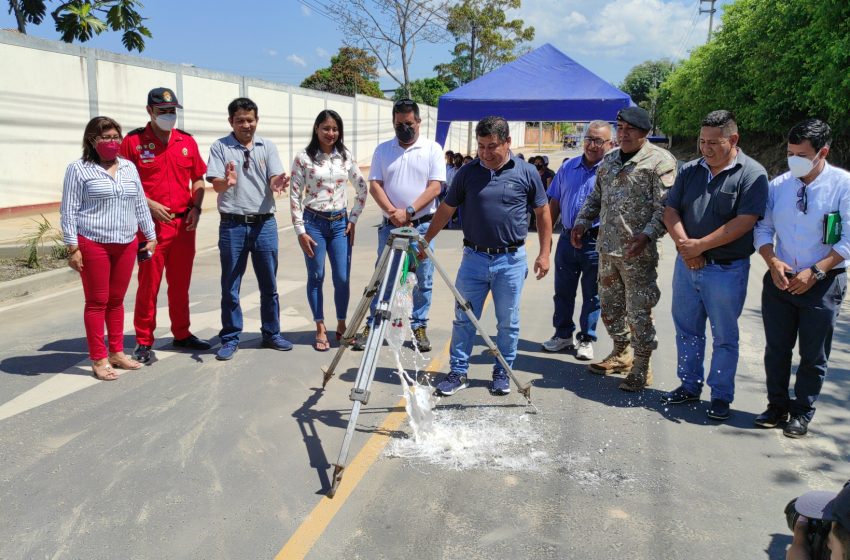  Alcalde de Morales inaugura hasta el momento 40 calles asfaltadas