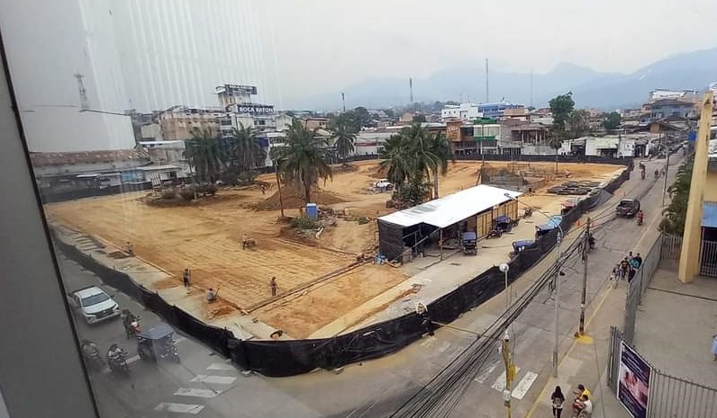  En Megaoperativo de la Contraloría detectan perjuicio de S/ 367 mil en construcción de plaza Mayor de Tarapoto