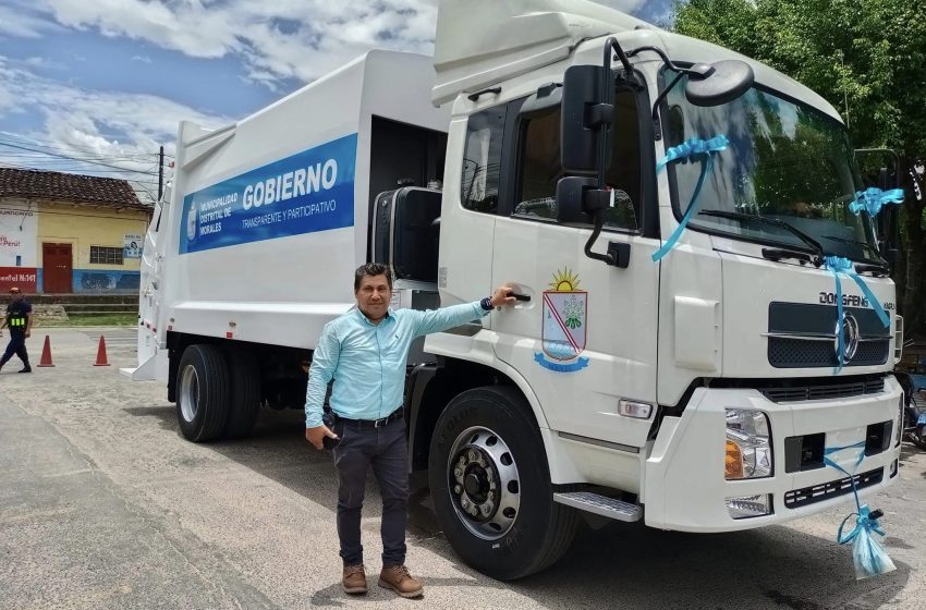  Municipalidad Distrital de Morales adquiere moderna compactadora para el recojo de basura