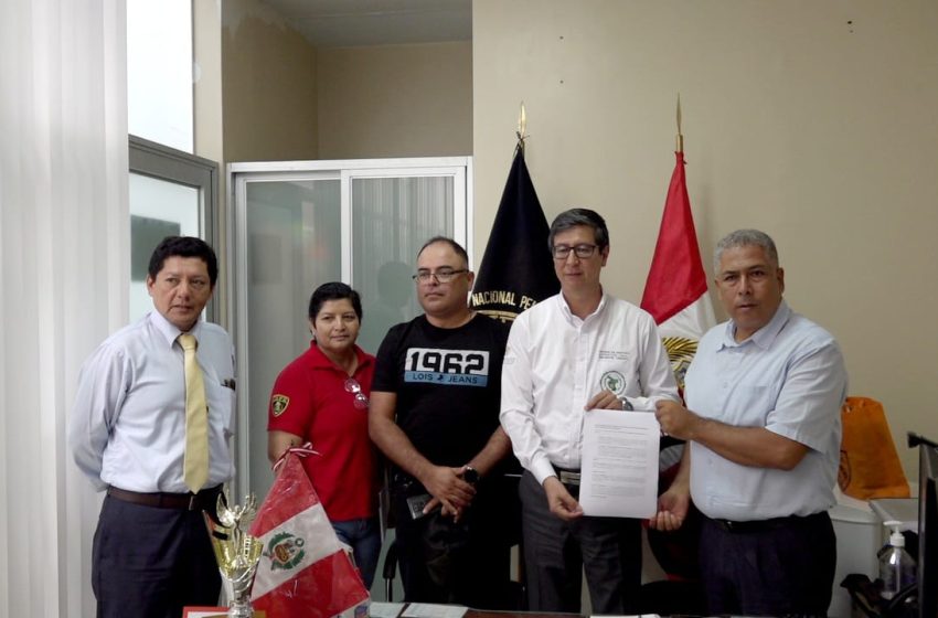  UGEL San Martín firma alianza de cooperación interinstitucional con INPE Tarapoto