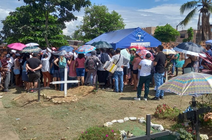  Despiden con dolor a Jean Pierre Bautista y exigen mayor seguridad ciudadana