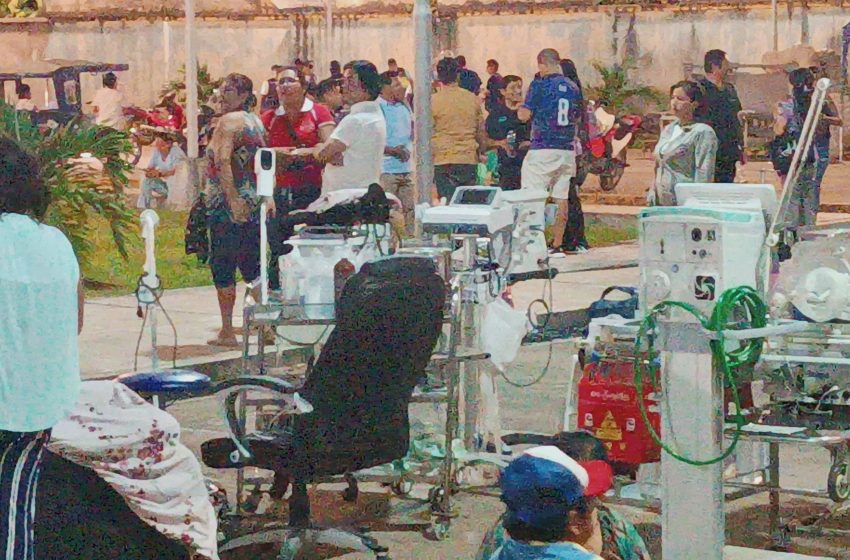  Cortocircuito desata incendio en Unidad de Cuidados Intensivos en hospital de Tarapoto