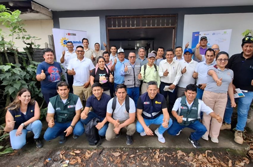  Autoridad Nacional del Agua capacita a agricultores en sostenibilidad agroclimática en el Alto Mayo