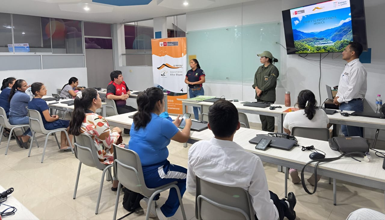 Autoridad Nacional del Agua fortalece Cultura del Agua en seis instituciones educativas en el Alto Mayo