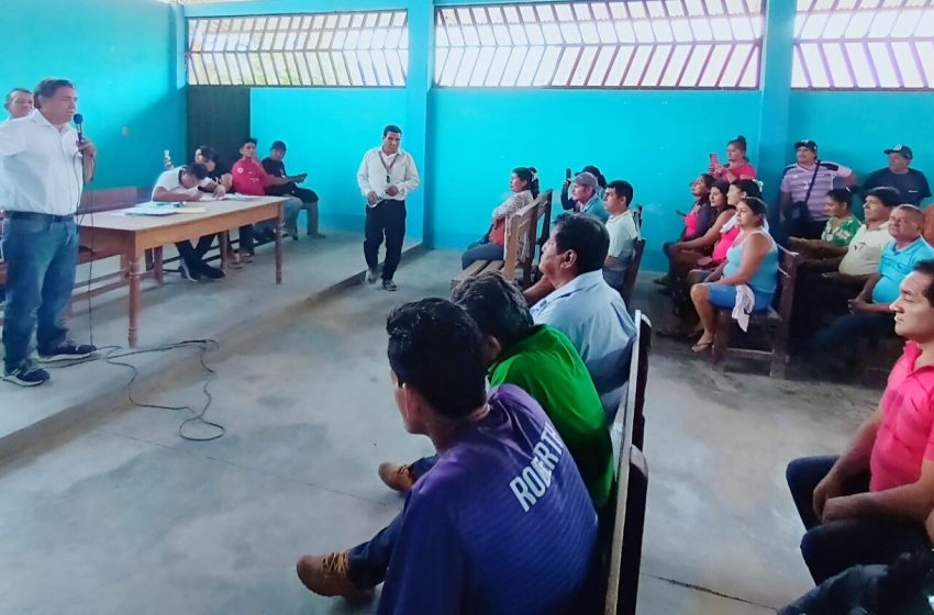  ANA informa beneficios de la formalización del uso de agua poblacional en comunidades de San Martín