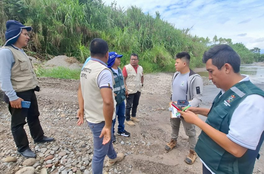  Awajún: ANA realiza inspección  en río Naranjillo con autoridades comunales y municipales