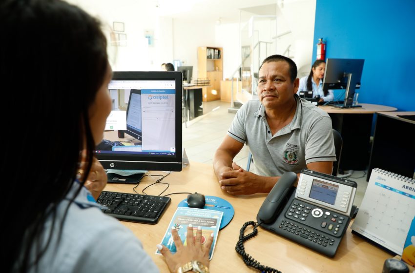  OSIPTEL garantiza la atención a los usuarios de los servicios de telecomunicaciones a nivel nacional