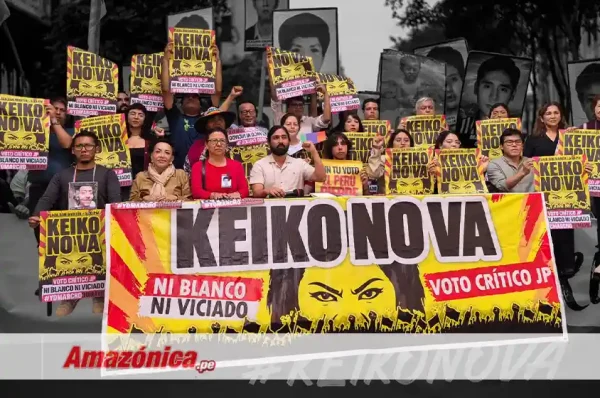 keiko no va convocatoria marcha nacional - amazonica