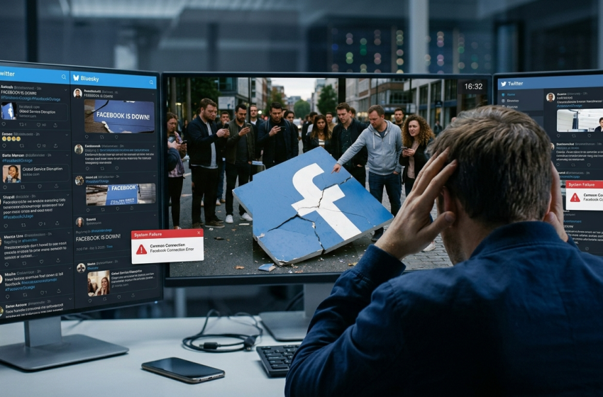  Falla global afectó a Facebook, Instagram, Messenger y Threads