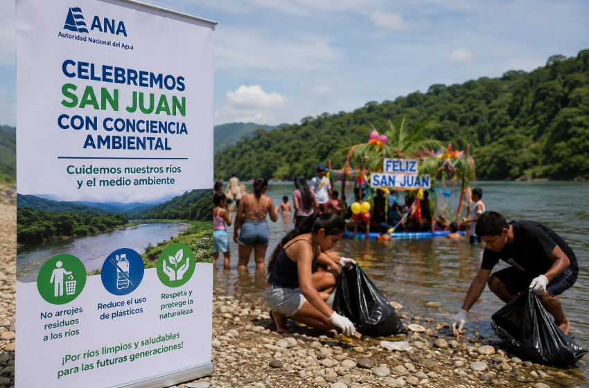  INVOCAN A CELEBRAR SAN JUAN SIN CONTAMINAR RÍOS NI AFECTAR EL MEDIO AMBIENTE 