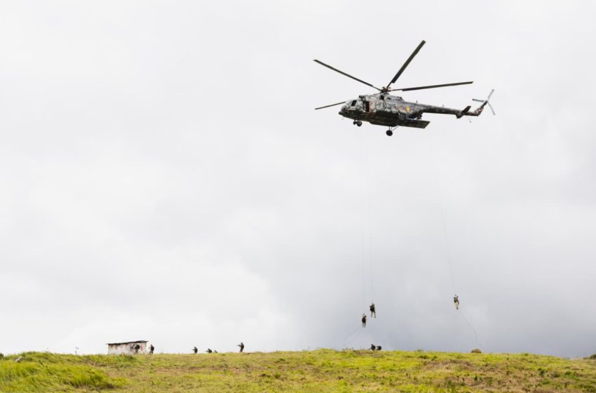  Ministro de Defensa clausura en Sauce el ejercicio militar Vanguardia Sur 2026